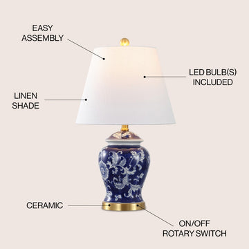 Penelope Chinoiserie Table Lamp